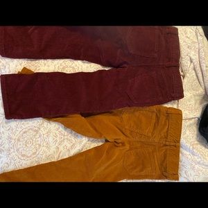 2 pairs of old navy Corduroy 3T pants